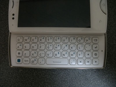 Keyboard of Xperia
